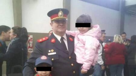 Bombero que sufrió una entradera en Quilmes