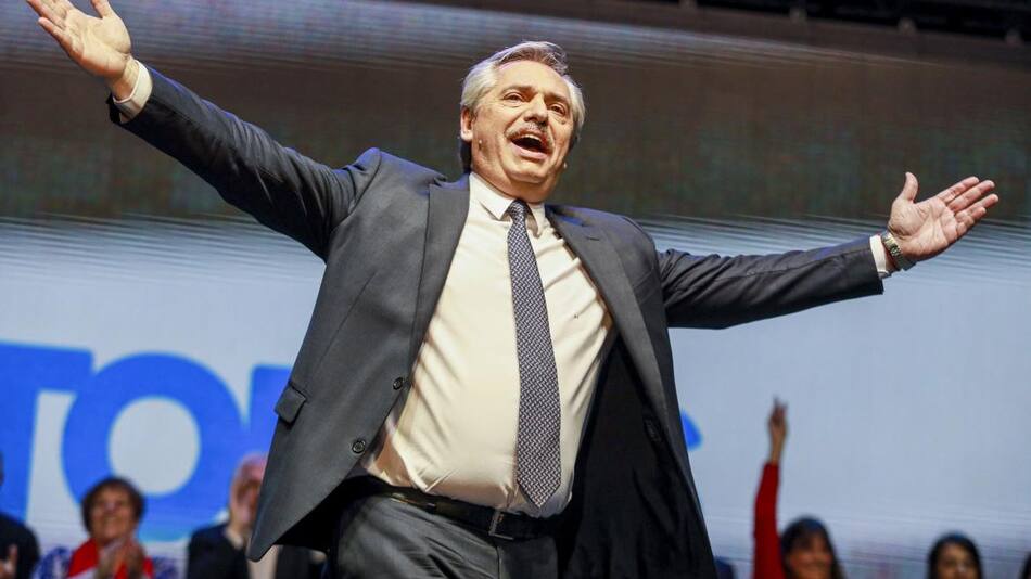 Alberto Fernández en Córdoba, Frente de Todos, NA