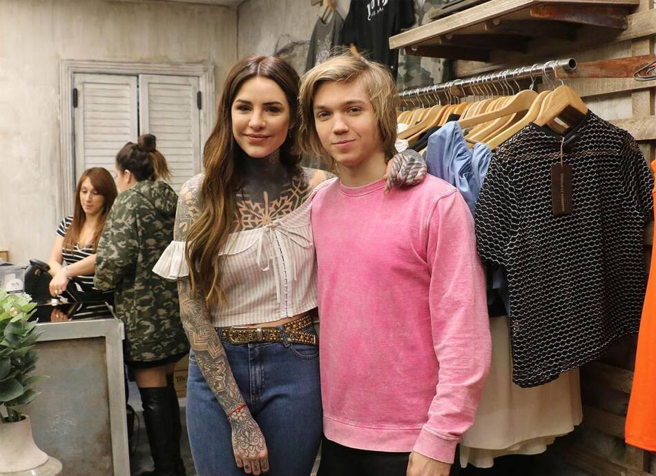 Cande Tinelli y Franco Masini