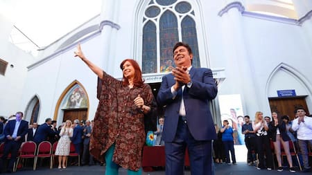 Cristina Kirchner en acto de asunción de Fernando Espinoza en La Matanza