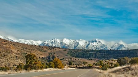 Este pueblo fantasma se ubica en la provincia de Chubut. Foto: ADNSUR.
