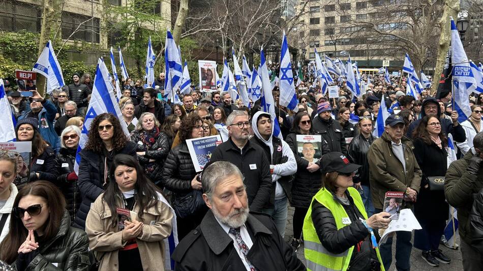 Judíos estadounidenses en Nueva York. Foto: EFE