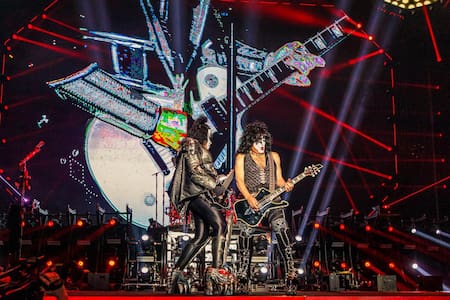 Kiss en Argentina 23 de abril de 2022, Foto DF Entertainment
