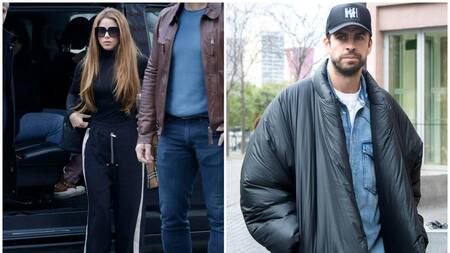 Shakira y Piqué. Fotos: EFE.