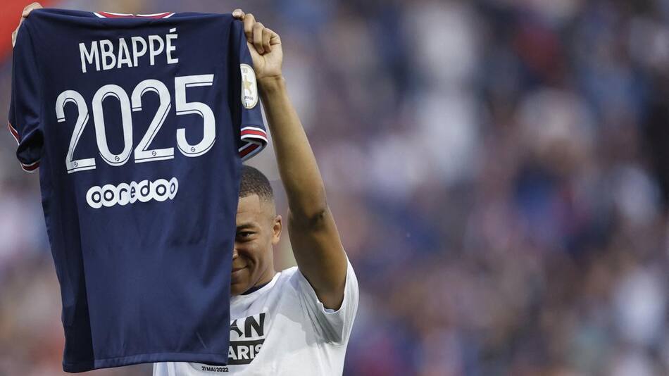 Kylian Mbappé, PSG. Foto: Reuters.