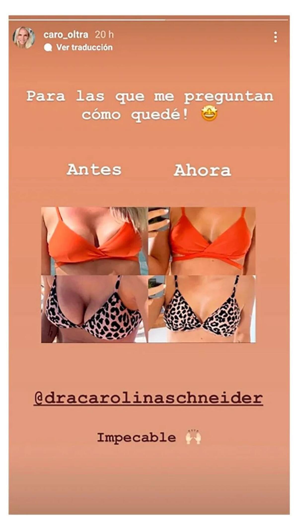 Carolina Oltra, modelo