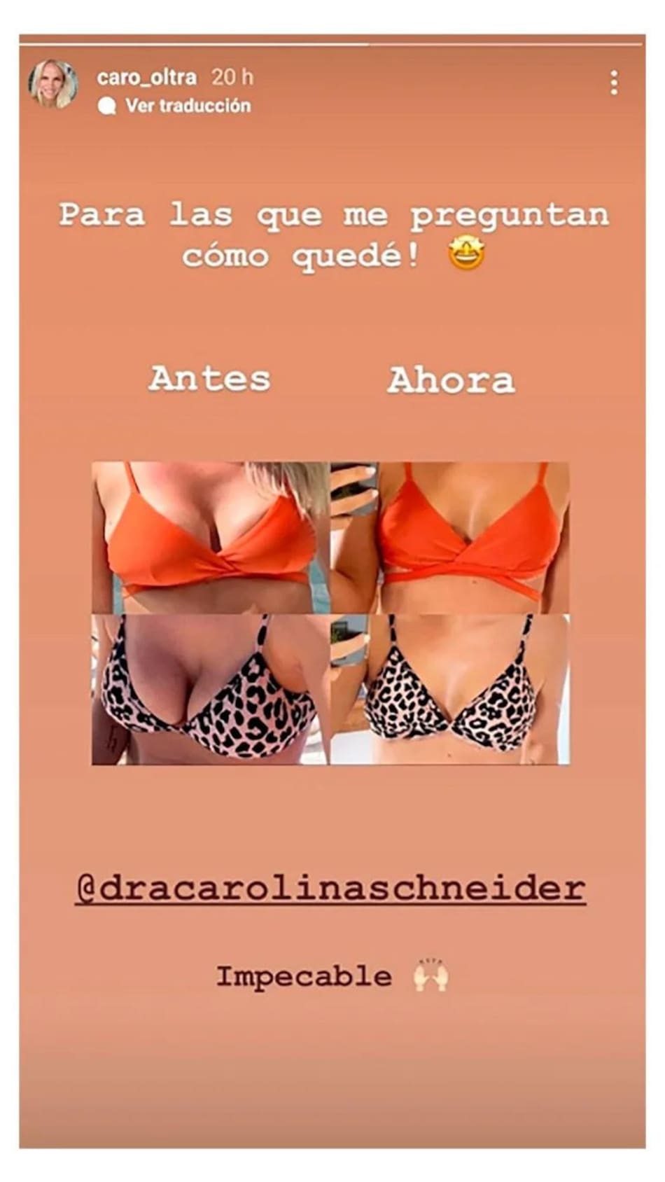 Carolina Oltra, modelo