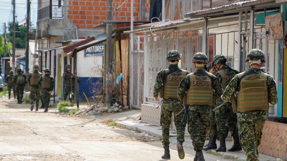 Ejército colombiano. Foto: EFE