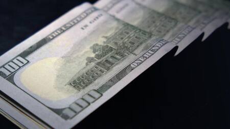 Dólares, billetes de dólar, Dólar, NA