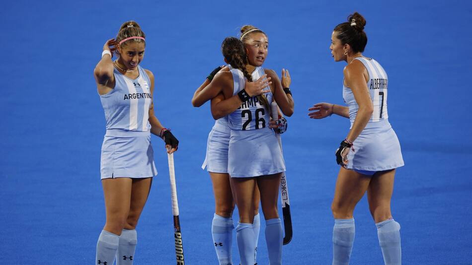Las Leonas vs. Estados Unidos; París 2024. Foto: Reuters.