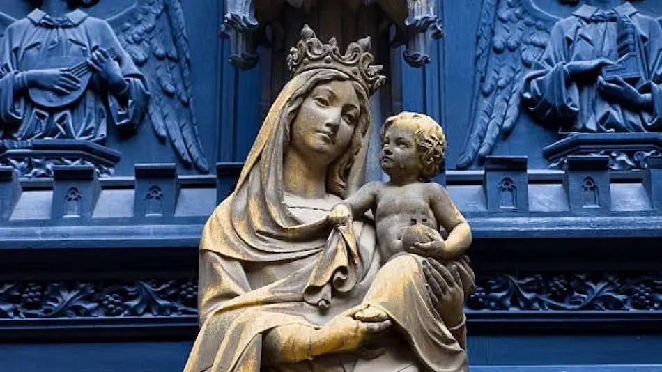 Virgen María. Fuente: Unsplash.