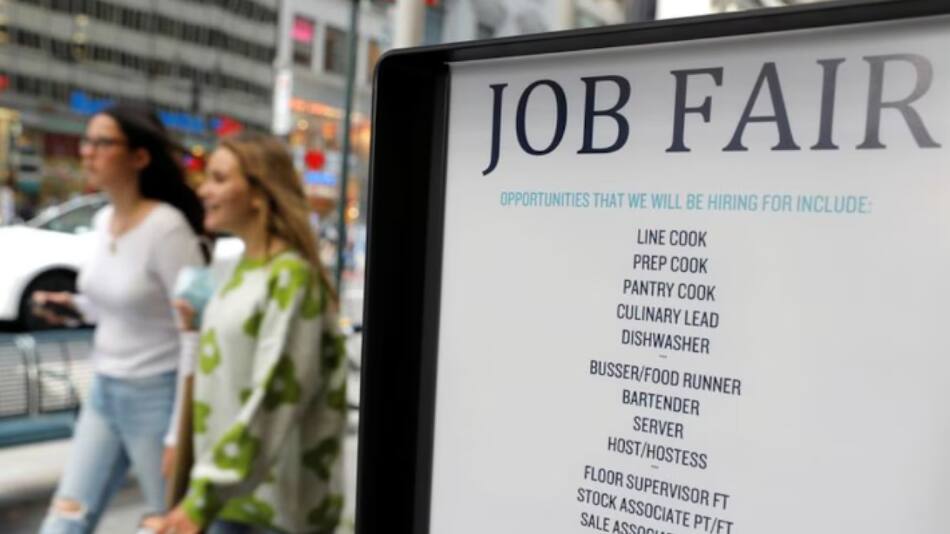 Empleos en Estados Unidos. Foto: REUTERS/Andrew Kelly.