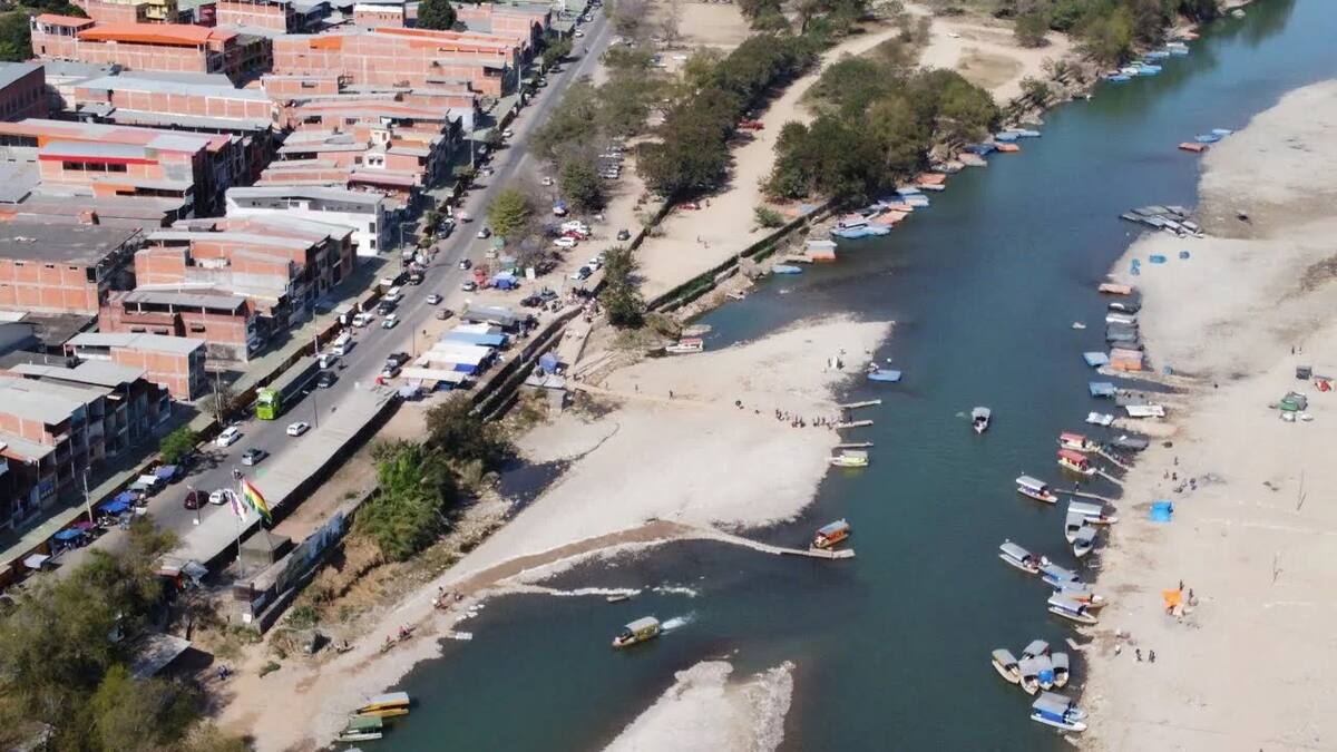 El sector donde se construirá el alambrado en la frontera Argentina-Bolivia. Foto: NA