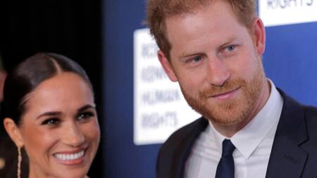 Harry y Meghan. Foto: Reuters.