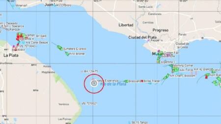 Un buque noruego quedó varado en Punta Indio y paraliza el comercio internacional argentino
