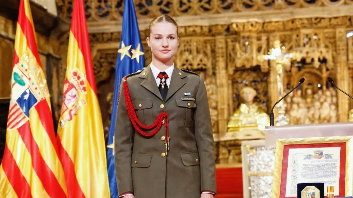 Leonor, princesa de España. Foto: Instagram