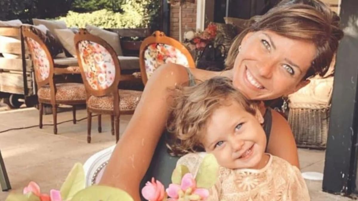 China Suárez y su hija Magnolia