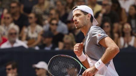 Pedro Cachín será top 50 por primera vez. Foto: NA.