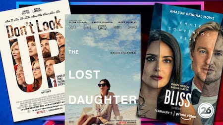 Dont Look Up, La Hija Oscura y Bliss, Netflix y Amazon Prime Video