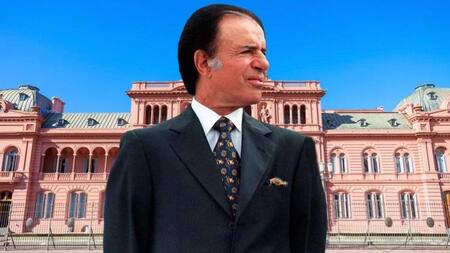 Carlos Menem, presidente en los 90