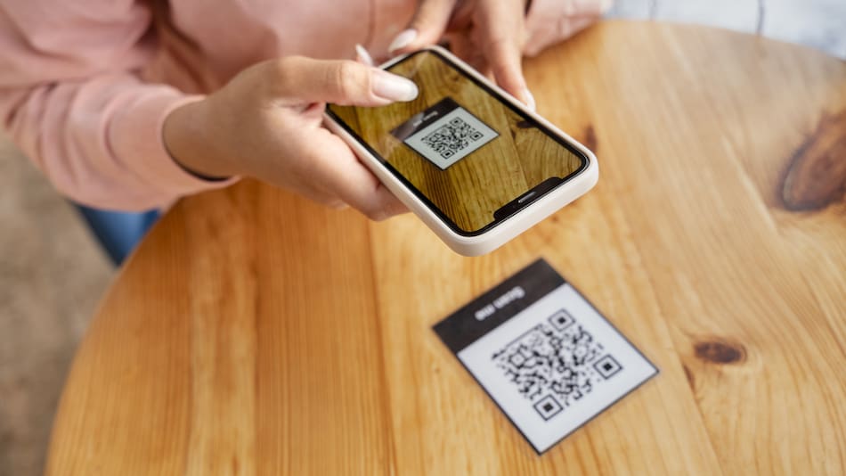 Pago con QR. Foto: Freepik