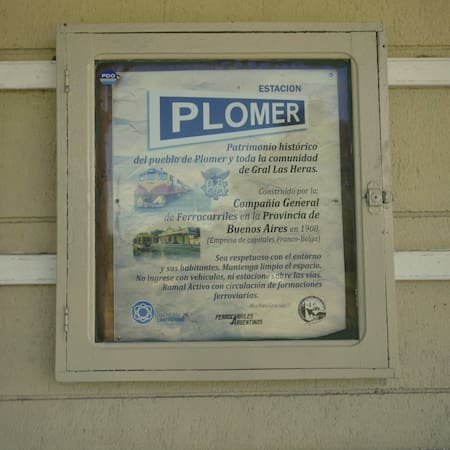 Plomer, en General Las Heras, Buenos Aires. Foto: Facebook / Plomer Mercado Rural.