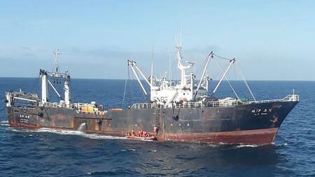 Buque ilegal - surcoreano