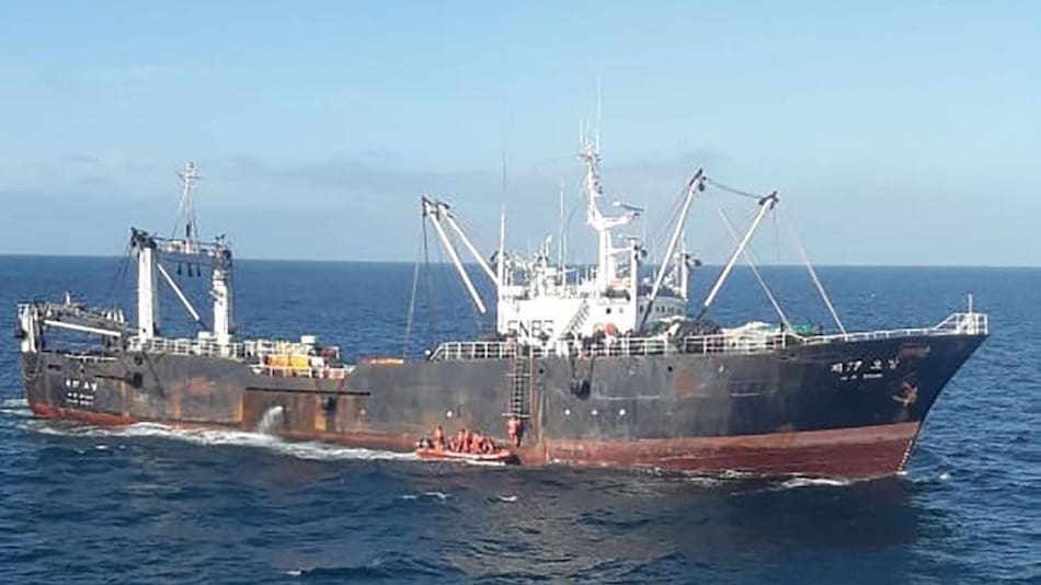 Buque ilegal - surcoreano