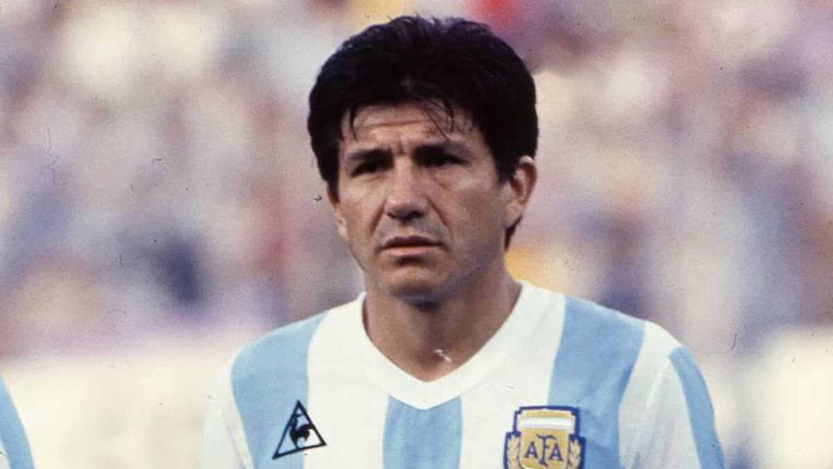 Murió Luis Galván, campeón de la Copa del Mundo 1978.