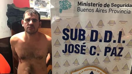 Cristian Villafañe. Foto: Policía