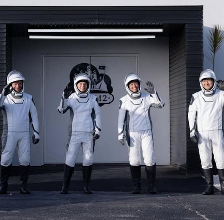 Rabea Rogge, primera mujer alemana en el espacio. Foto: Instagram / rabearogge.