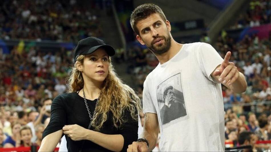 Shakira y Gerard Piqué. Foto: Reuters.