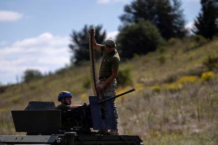 Soldados ucranianos en Kursk. Foto: Reuters