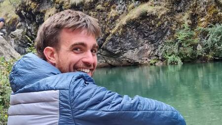 Federico Bruni se había perdido en la selva brasileña. Foto: Instagram @fedebruni33