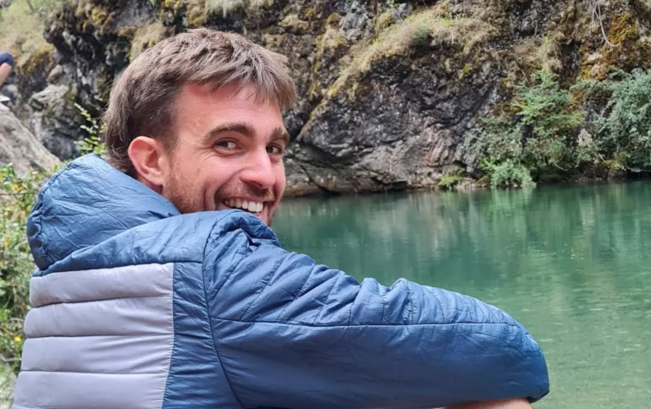 Federico Bruni se había perdido en la selva brasileña. Foto: Instagram @fedebruni33