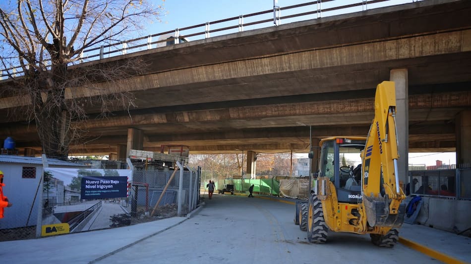 Obras entre Villa Luro y Liniers en Ciudad de Buenos Aires.