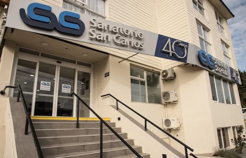 Sanatorio San Carlos de Bariloche.