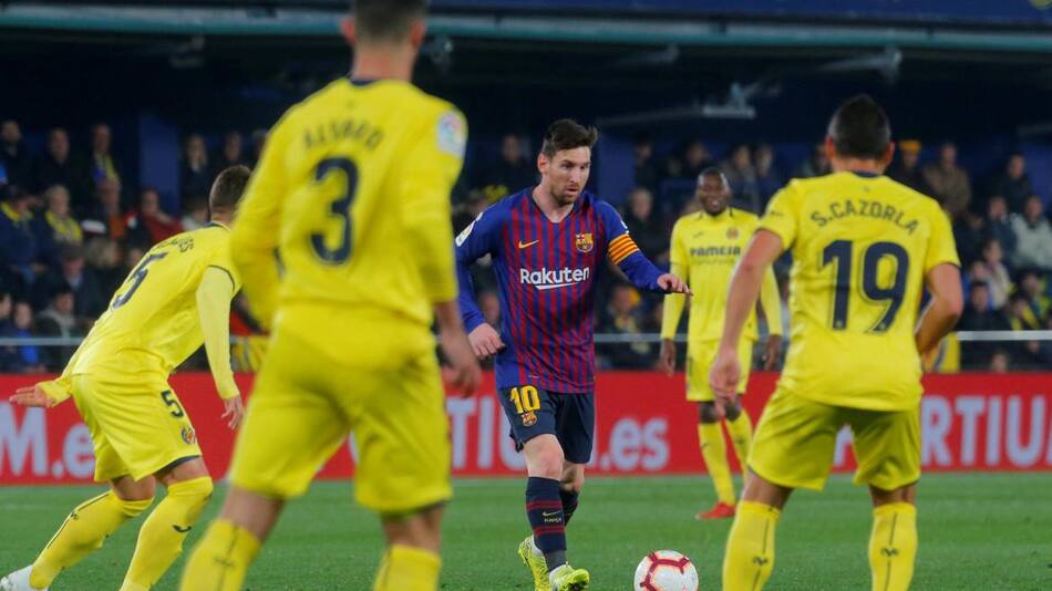La Liga de España, Villarreal vs. Barcelona, Messi, fútbol, deportes, Reuters