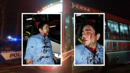 Salvaje agresión a un colectivero en Córdoba