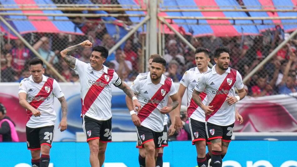 River contra San Lorenzo. Foto: NA.