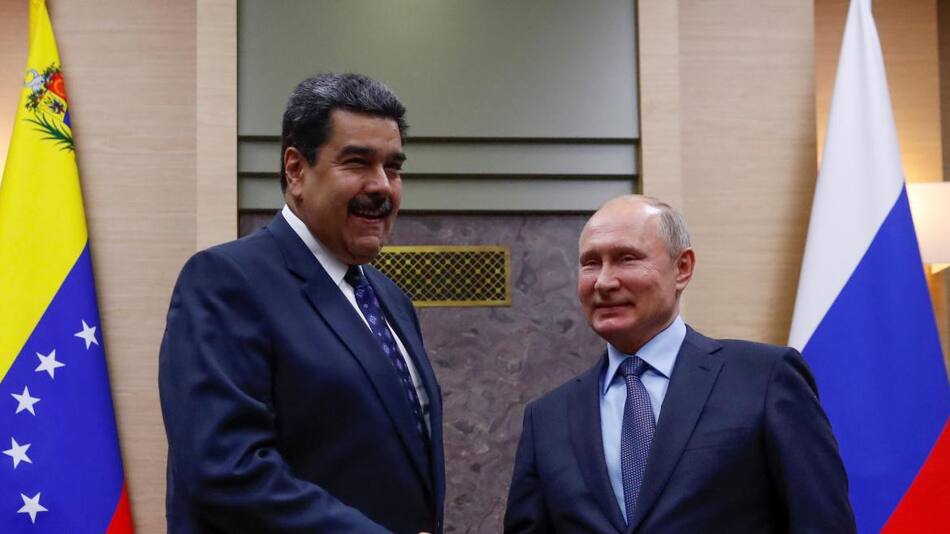 Nicolás Maduro y Vladimir Putin (Reuters)