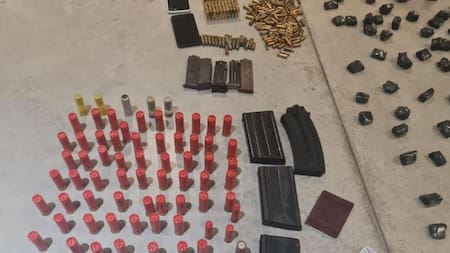 Allanamiento en Villa Lugano, fotos NA