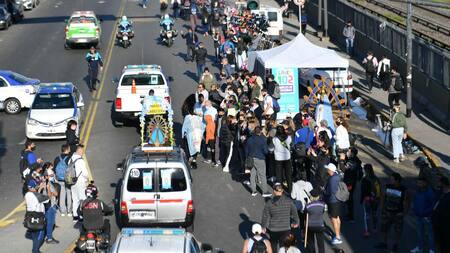 Peregrinación a Luján. Foto: NA.