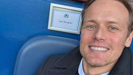 Sam Heughan, protagonista de Outlander. Foto Instagram @Samheughan
