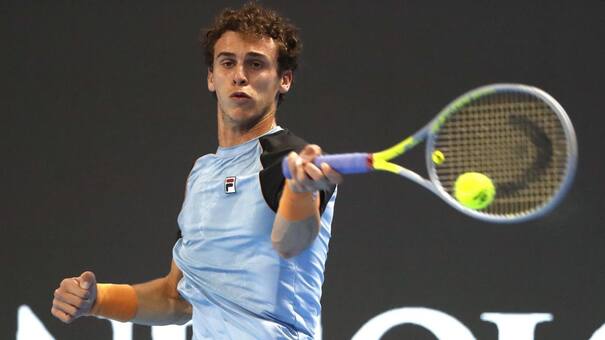 Juan Manuel Cerúndolo perdió con Rune y se quedó sin chances de avanzar en el Next Gen Finals