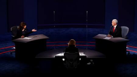 Elecciones Estados Unidos, debate candidatos a vicepresidente, Mike Pence vs Kamala Harris, REUTERS