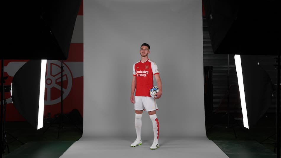 Declan Rice, Premier League. Foto: Twitter Arsenal