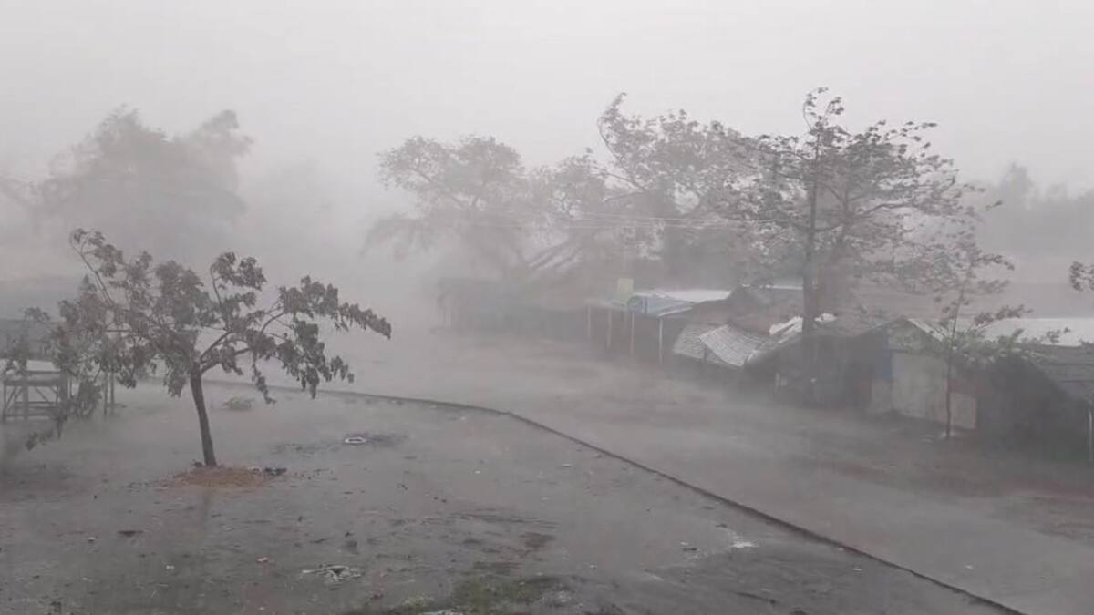 Ciclón Mocha en Bangladesh y Myanmar. Foto: Reuters.
