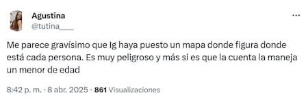 Las reacciones en la red social X.