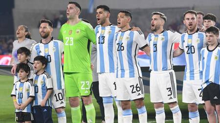 Selección Argentina. Foto: Télam.
